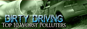Dirty Driving - Top 10 Worst Polluters